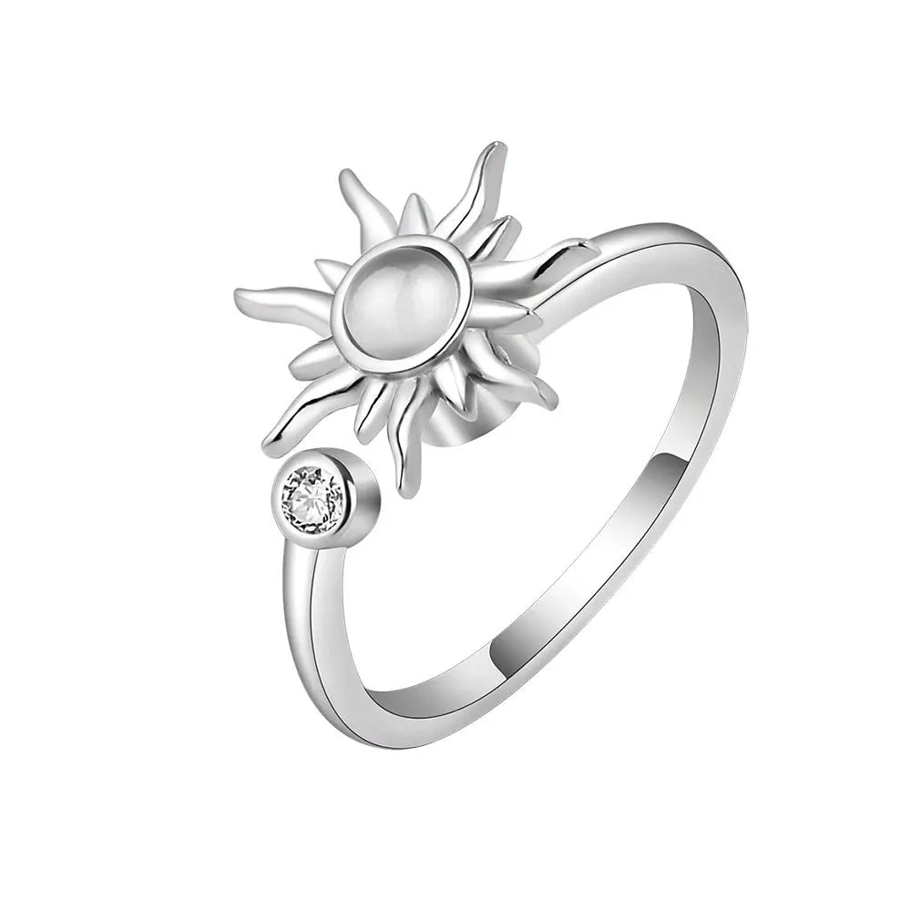 Bague spin Soleil